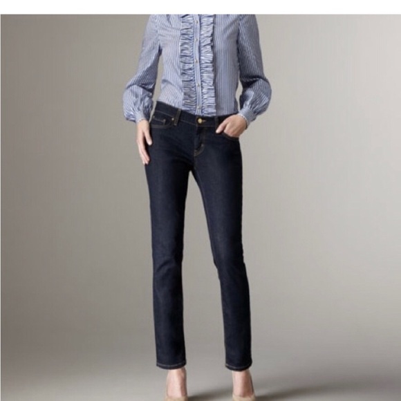 - Kate Spade ♠️ Broome Street Jeans-ankle-dark denim - Picture 1 of 13